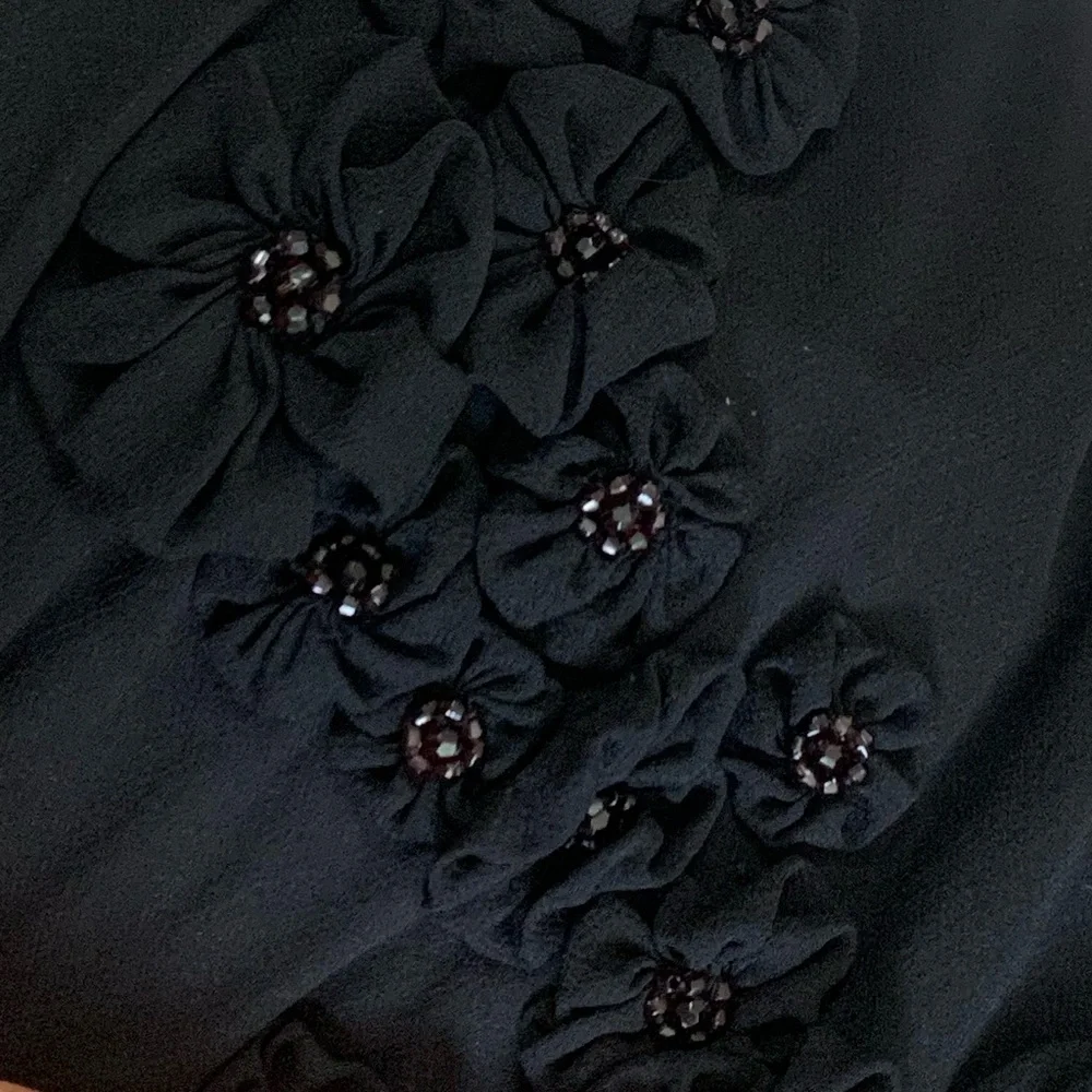 Sue Wong Vintage Silk Halter Neck Dress - Picture 13 of 13